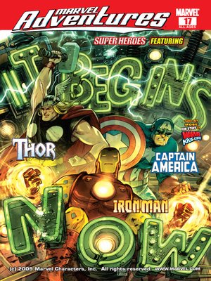 cover image of Marvel Adventures Super Heroes, Issue 17
